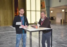 Marco Antolini van Spreafico Francesco samen met Pasquale Casalnuovo van Nova Siri Genetics.